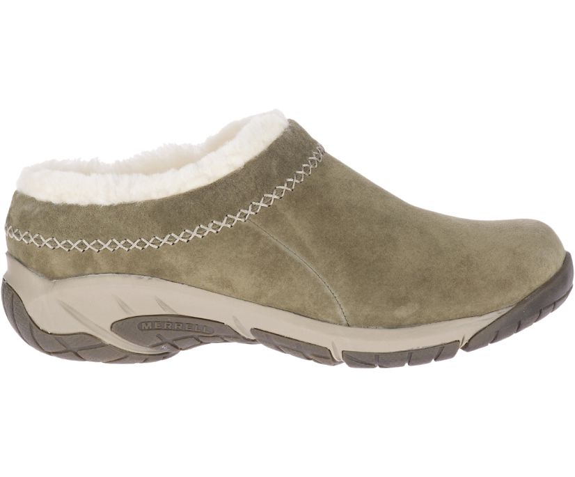 Buty Merrell Encore Ice 4 - Slip Ons Damskie Merrell - Oliwkowe [YRDCM-8672]